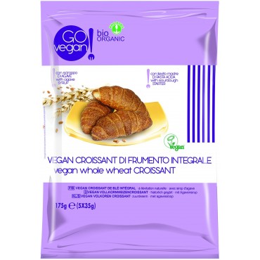 GoVegan Whole Wheat Croissant 175g